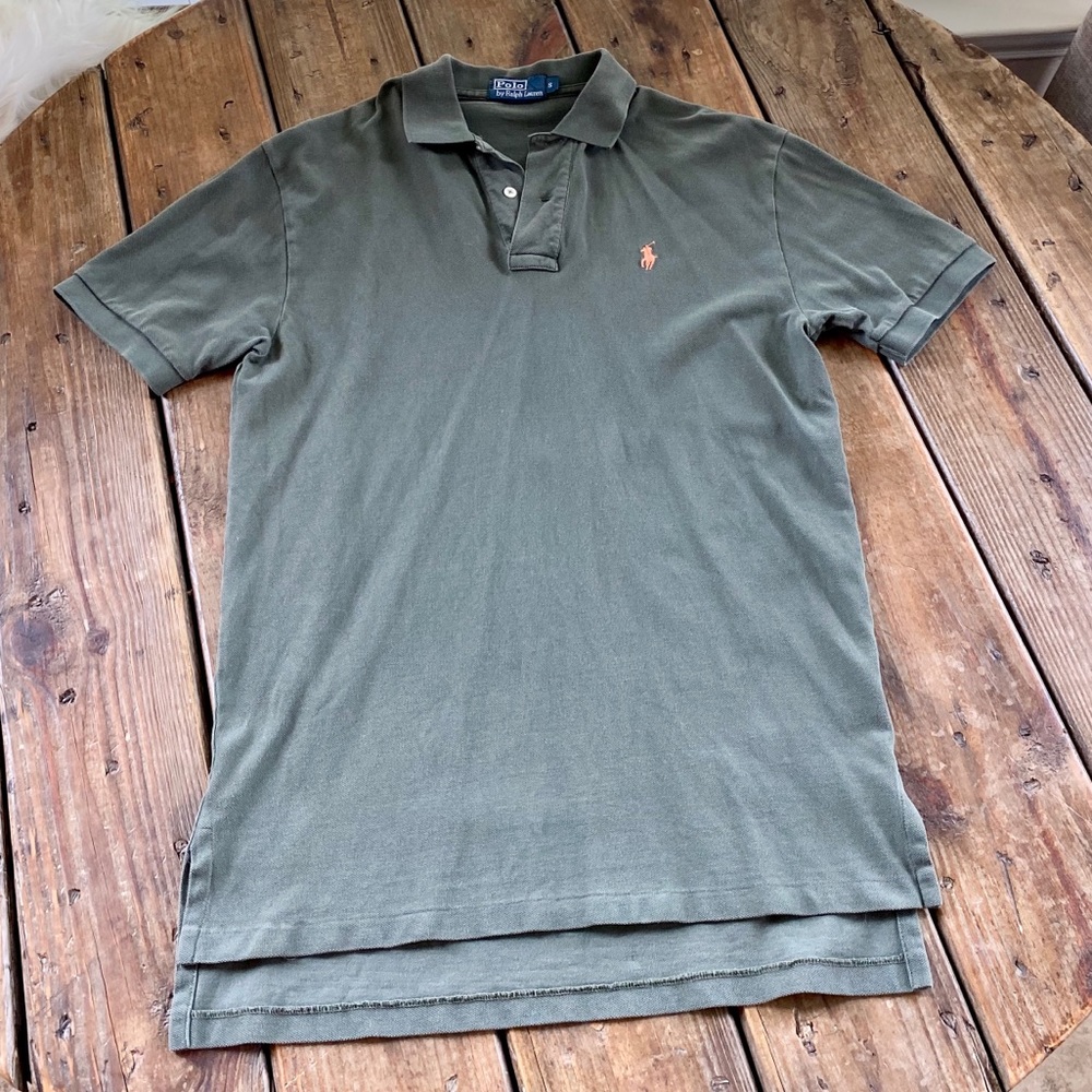 ~Ralph Lauren~ Polo short sleeve shirt. Army green
